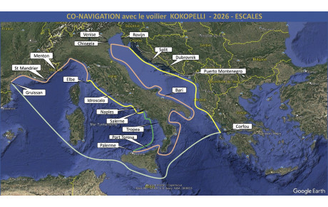 Gruissan à Corfou (A/R) du 15 mai au 30 octobre 2026